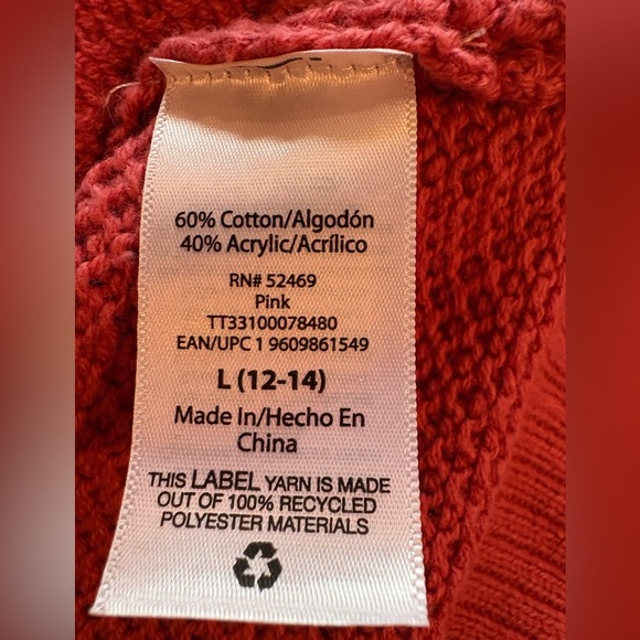 Time and Tru Coral Knit Tunic - Picture 4 of 4